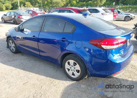 2017 Kia Forte Lx из США, поврежденный, VIN 3KPFK4A78HE096079